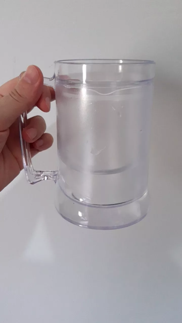 Caneca Acrílica Gel Congelante 470ml Premium Transparente Chopp FreezeIZE Frost photo review