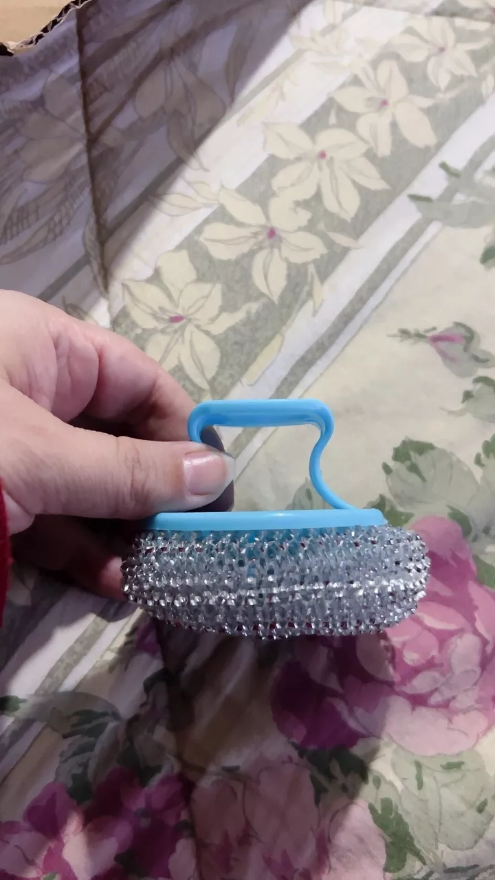 Esponja Lava Louças Ergonômica EM3897, Não Arranha, Cabeça Destacável, Fio de Aço Durável - IZECLEAN PRO photo review