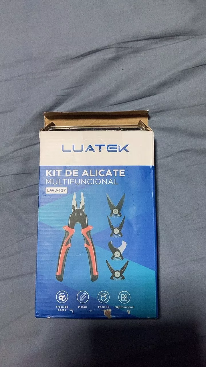Alicate Universal 5 em 1 Corte Crimpar Decapar Estojado IZEWORK PRO photo review