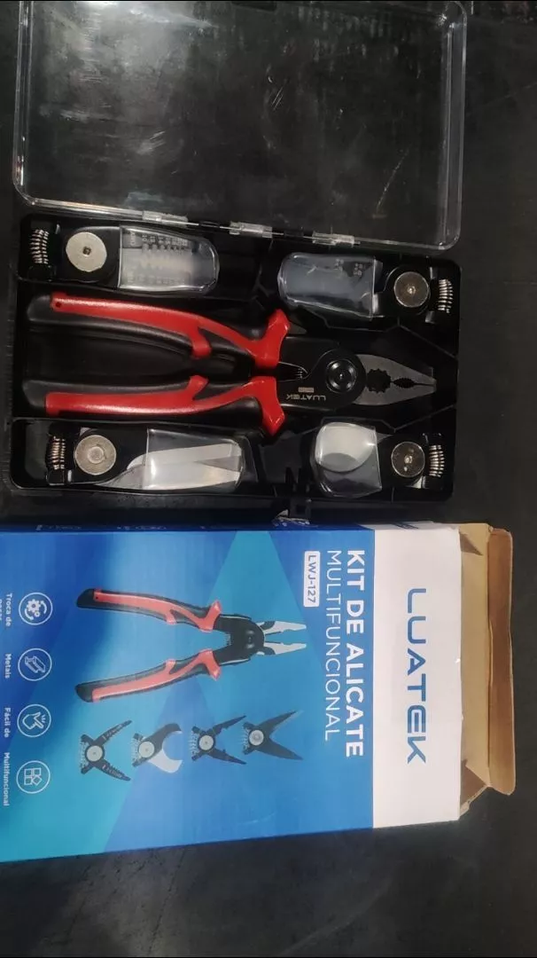 Alicate Universal 5 em 1 Corte Crimpar Decapar Estojado IZEWORK PRO photo review