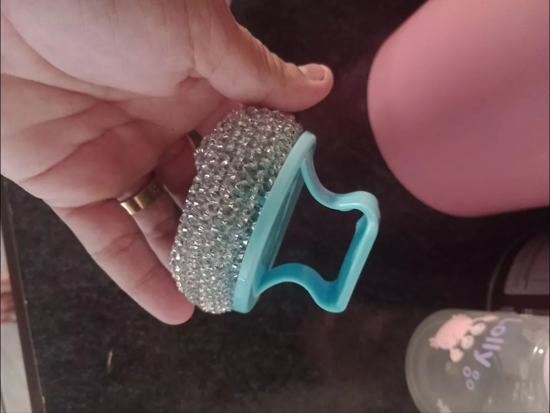 Esponja Lava Louças Ergonômica EM3897, Não Arranha, Cabeça Destacável, Fio de Aço Durável - IZECLEAN PRO photo review