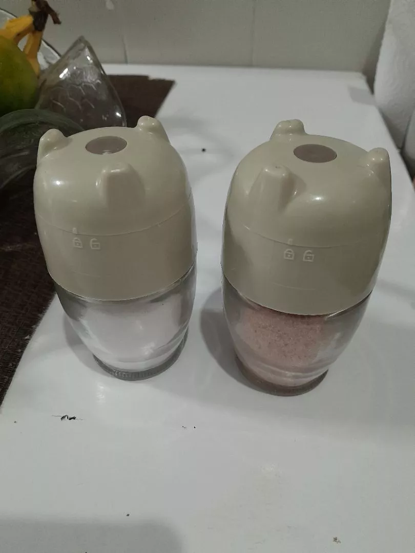 Dispensador de Sal Quantitativo 220ml Vidro Antiumidade IZEPORTION SMART photo review
