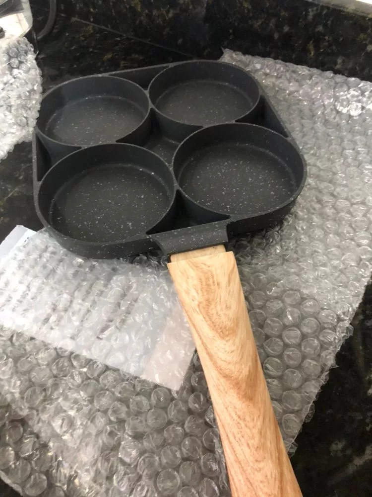 Frigideira Antiaderente Multifuncional 4 em 1 Omelete Hambúrguer Gas Indução IZECOOK PRO photo review