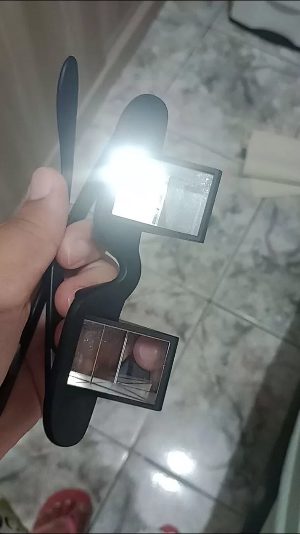 Óculos de Leitura Horizontal Prisma Unissex para Cama Visão 360° IZEPRISM VISION photo review