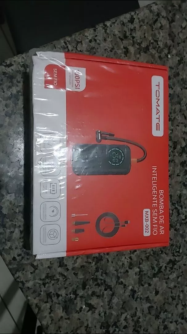 Bomba de Ar Inteligente Sem Fio 180PSI LED PowerBank Portátil IZEINFLATE PRO photo review