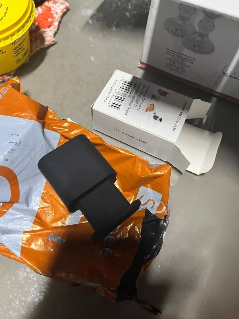 Suporte Organizador Carregador iPhone Silicone Compacto IZEORDER PRO photo review