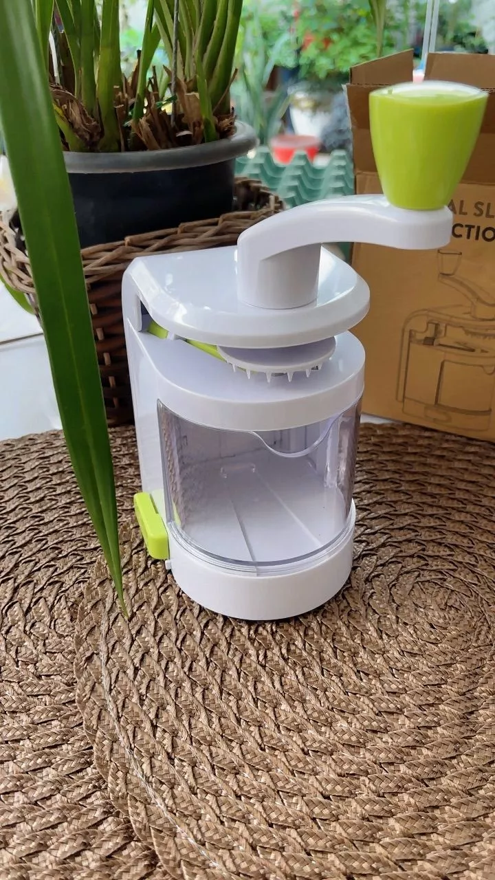 Cortador Fatiador Espiralizador 4 em 1 Lâminas Ajustáveis Ventosa ZOLELE IZEVEGGIE PRO photo review