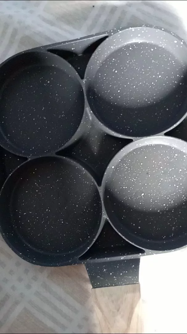Frigideira Antiaderente Multifuncional 4 em 1 Omelete Hambúrguer Gas Indução IZECOOK PRO photo review