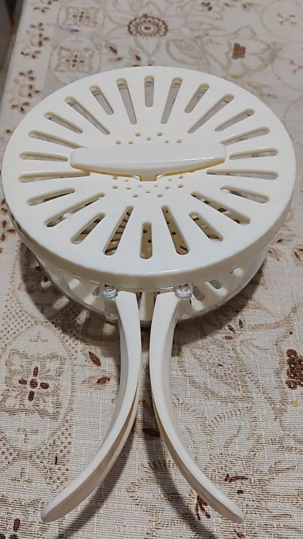 Tigela 2 em 1 Dobrável para Lavagem e Armazenamento de Frutas, Vegetais, Alça com Tampa IZEORGANIZE PRO photo review