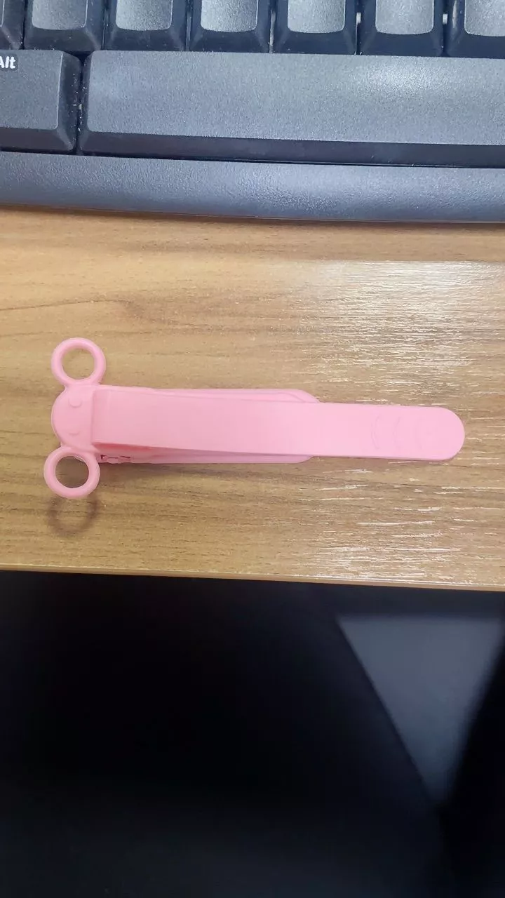 Marcador de Página Elefante Silicone Clipe Automático Multiuso IZEBOOK FRIEND photo review