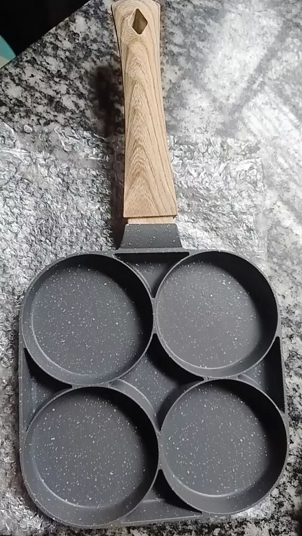 Frigideira Antiaderente Multifuncional 4 em 1 Omelete Hambúrguer Gas Indução IZECOOK PRO photo review