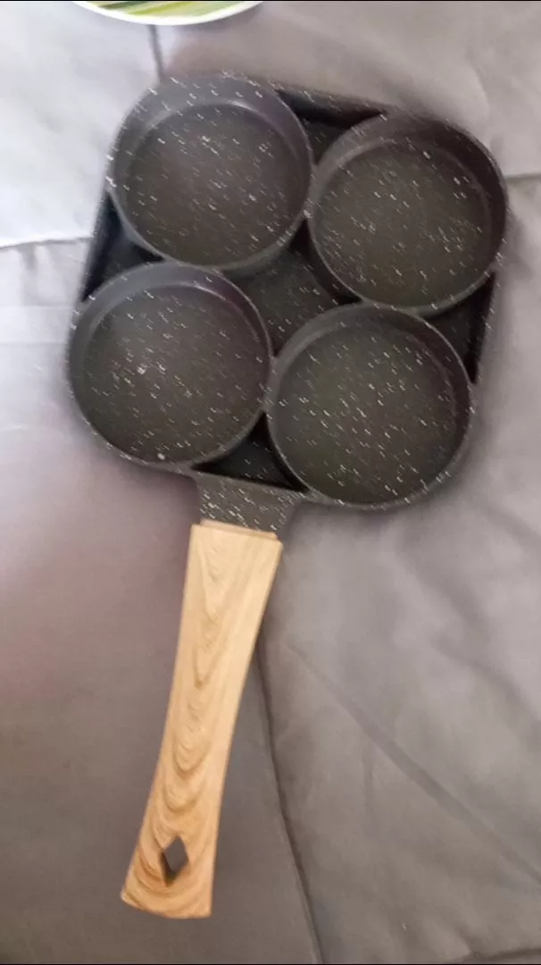 Frigideira Antiaderente Multifuncional 4 em 1 Omelete Hambúrguer Gas Indução IZECOOK PRO photo review