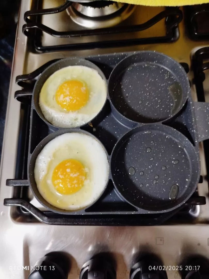 Frigideira Antiaderente Multifuncional 4 em 1 Omelete Hambúrguer Gas Indução IZECOOK PRO photo review