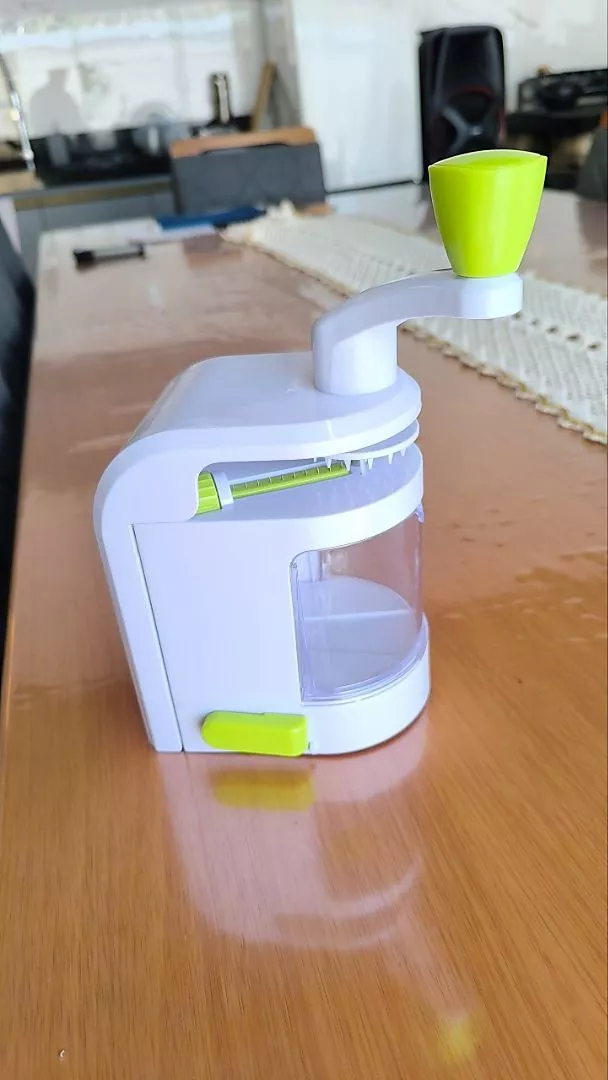 Cortador Fatiador Espiralizador 4 em 1 Lâminas Ajustáveis Ventosa ZOLELE IZEVEGGIE PRO photo review