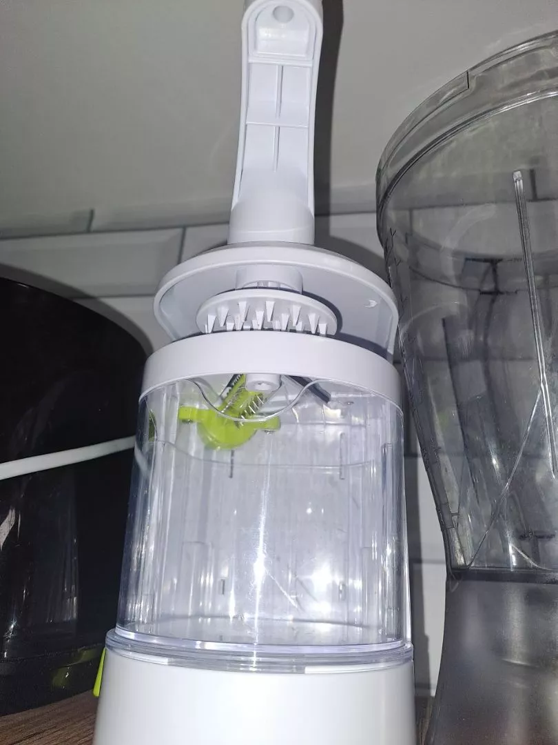 Cortador Fatiador Espiralizador 4 em 1 Lâminas Ajustáveis Ventosa ZOLELE IZEVEGGIE PRO photo review