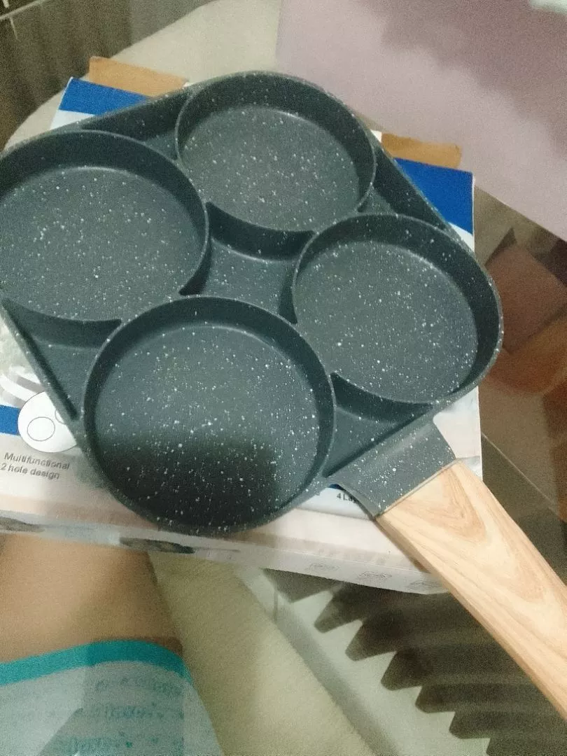 Frigideira Antiaderente Multifuncional 4 em 1 Omelete Hambúrguer Gas Indução IZECOOK PRO photo review