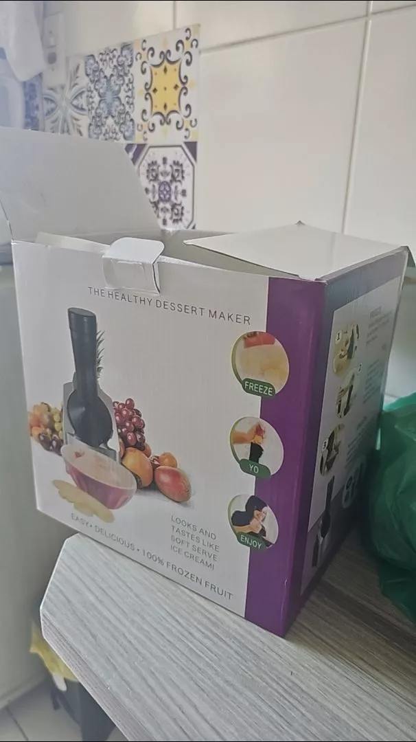 Máquina de Sorvete Vegano Portátil Compacta Bivolt IZECO FRESH photo review