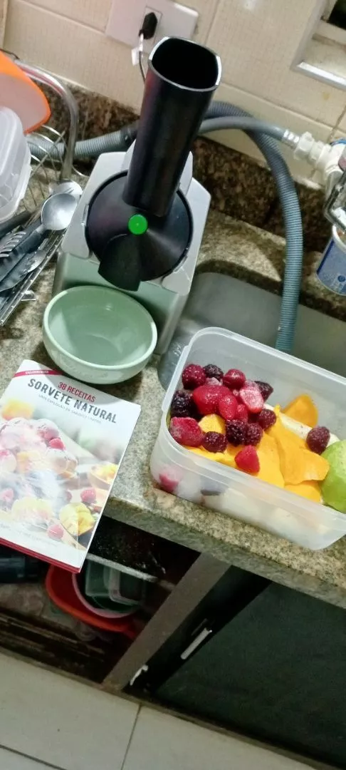 Máquina de Sorvete Vegano Portátil Compacta Bivolt IZECO FRESH photo review