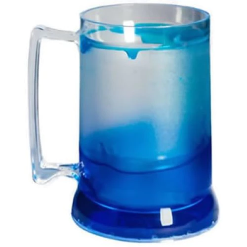 Caneca Acrílica Gel Congelante 470ml Premium Transparente Chopp FreezeIZE Frost