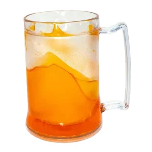 Caneca Acrílica Gel Congelante 470ml Premium Transparente Chopp FreezeIZE Frost