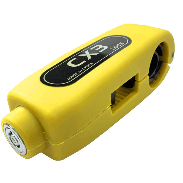 Trava Antifurto Moto Acelerador Freio Universal INOX IZELOCK PRO