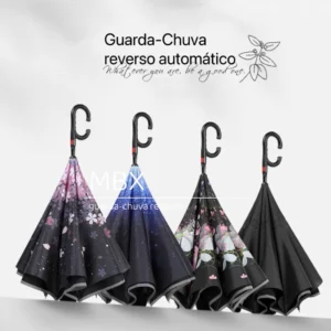 Guarda-Chuva Invertido Grande Duplo Resistente Contra Vento Para Carros IZEWEATHER SHIELD