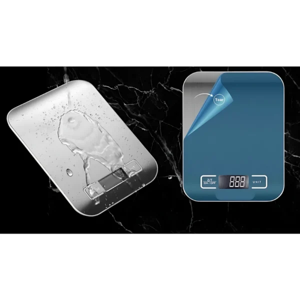 Balança de Cozinha Digital Inox Alta Precisão 10kg Multifunção IZEWEIGHT PRO