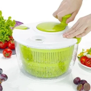 Seca Salada Centrífuga 5L Fácil Uso e Versátil IZEQUICK SPIN