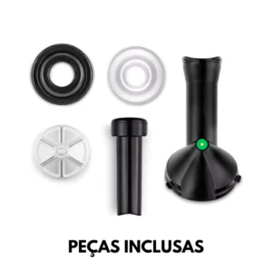 Máquina de Sorvete Vegano Portátil Compacta Bivolt IZECO FRESH