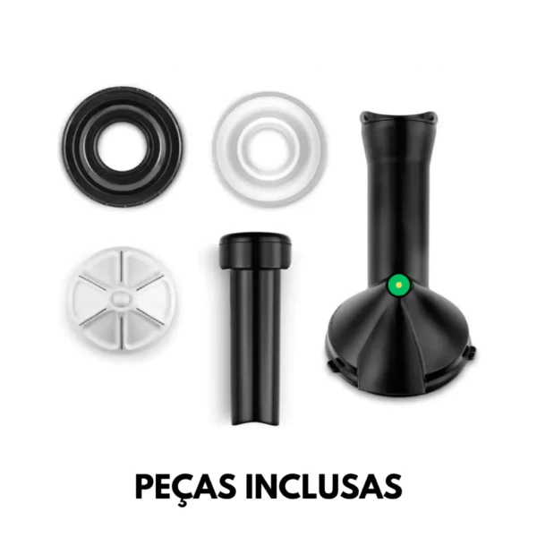 Máquina de Sorvete Vegano Portátil Compacta Bivolt IZECO FRESH