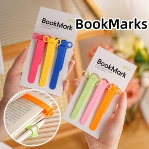 Marcador de Página Elefante Silicone Clipe Automático Multiuso IZEBOOK FRIEND