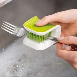 Escova para Facas e Talheres Compacta Plástico Design Moderno IZECARE BRUSH