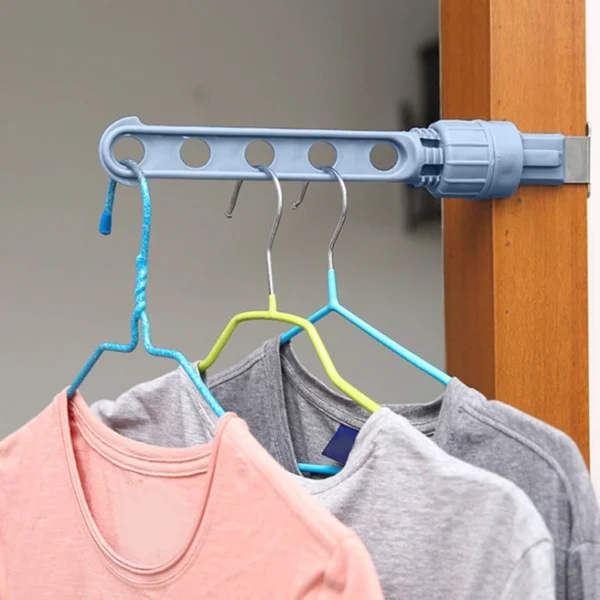 Cabideiro Organizador Portátil 2,5kg Polipropileno e Inox IZEHANG FLEX