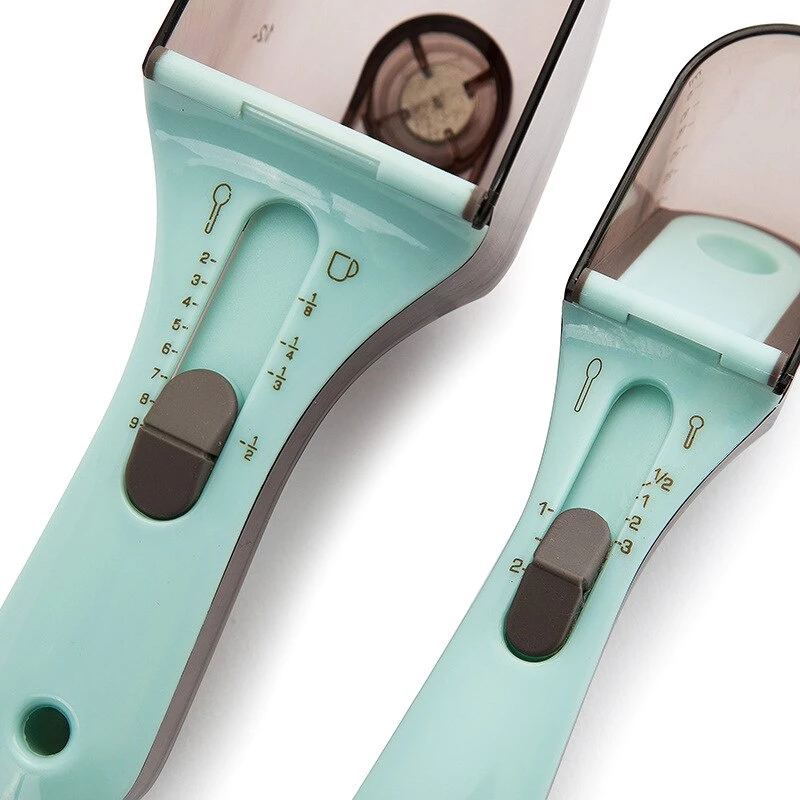Colher Medidora Retrátil Ajustável IZECOOK FLEX com escala ajustável