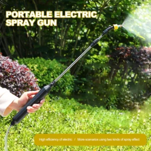 Pistola de Pulverização Elétrica Portátil, Bateria 2400mAh, Ajuste Telescópico 55cm IZEJET SPRAY
