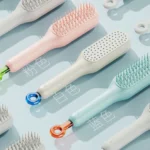 Pente Mágico Retrátil Antiestático Massagem Para Cabelos Lisos IZEHAIR FLEX