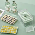 Bandeja de Gelo em Silicone com Tampa Multifunção 19x11,5cm IZECHILL PRO