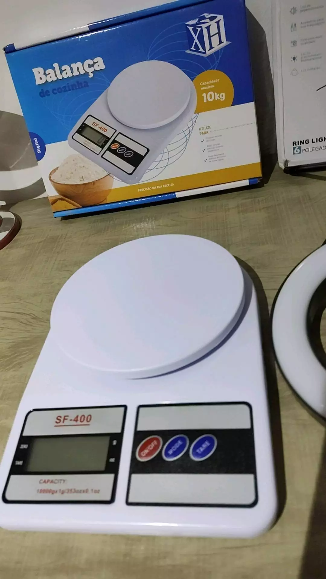 Balança Digital Cozinha 10kg Alta Precisão LCD IZECOOK PRO photo review