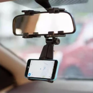 Suporte Veicular para Retrovisor, Rotação 360°, Ajustável Universal, Proteção Anti-Risco IZE360 VIEW