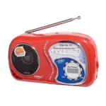 Rádio Portátil de Bolso Lelong AM FM Relógio LCD IZEGO SOUND