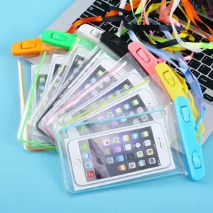 Capa à Prova D'Água Universal Celular 6.3 Pol PVC Transparente IZESAFE PRO