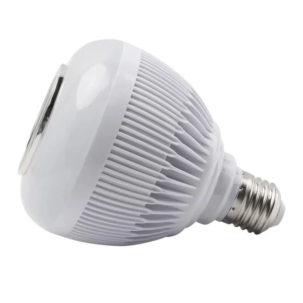 Lâmpada Bluetooth Led Som 12W Controle Remoto 16 Cores IZESOUND PARTY