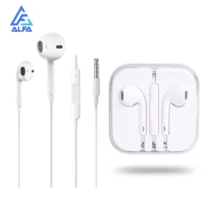 Fone de Ouvido Branco P2 3.5mm Microfone Controle de Volume IZEVOICE PURE