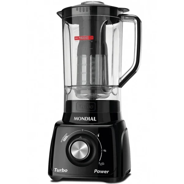 Liquidificador Mondial 500W 3 Velocidades 2,2L Faca Inox IZEBLEND MAX