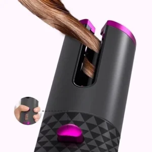 Modelador de Cachos Automático Sem Fio Cerâmica LCD Bivolt Bateria Power IZEWAVES