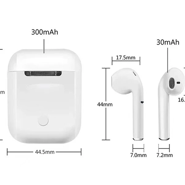 Fone de Ouvido Sem Fio Bluetooth 5.0 Esportivo Toque Magnético IZEACTIVE SOUND