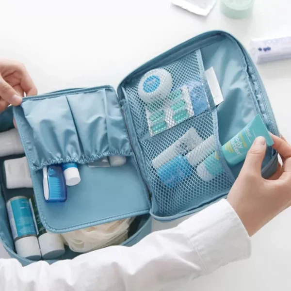 Bolsa de Maquiagem Impermeável Portátil Organizador Viagem IZEBOX BEAUTY