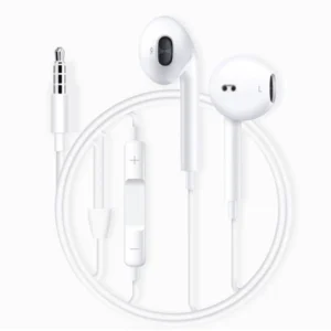 Fone de Ouvido Branco P2 3.5mm Microfone Controle de Volume IZEVOICE PURE