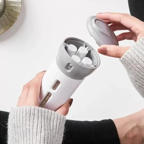 Dispenser Portátil 4 em 1 para Shampoo, Loção, Gel e Creme Antivazamento IZECARE TRAVEL