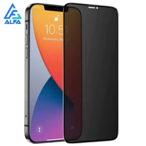Película de Vidro 3D Privacidade Anti Spy iPhone, Bordas Arredondadas, Proteção Total IZEPRIVACY SHIELD